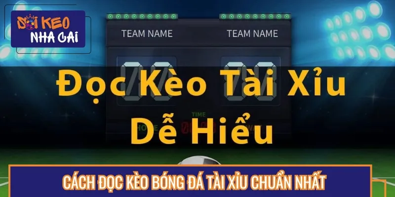 Cách đọc kèo bóng đá Tài Xỉu đơn giản cho các tân thủ
