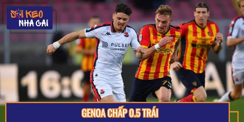 Genoa chấp 0.5 trái, lợi thế sân nhà giúp họ được đánh giá cao