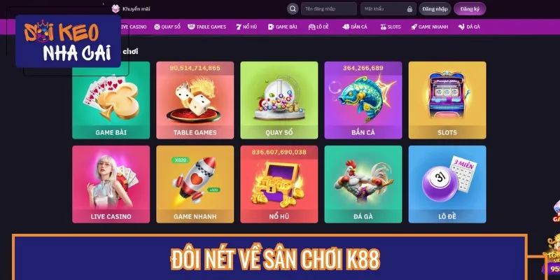 K88 là thương hiệu cá cược được xuất phát từ KBet